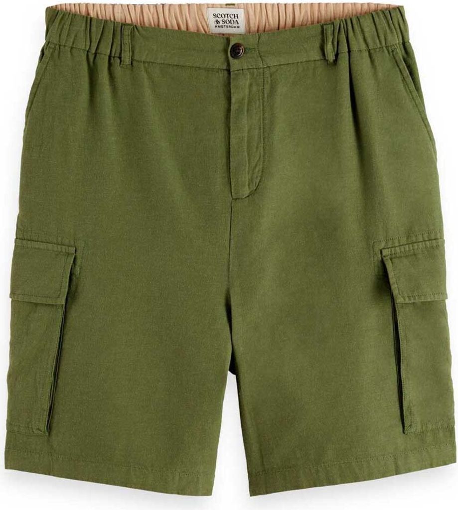 Scotch & Soda 180003 Relaxed Fit Cargo Shorts Grün L Mann Grün L
