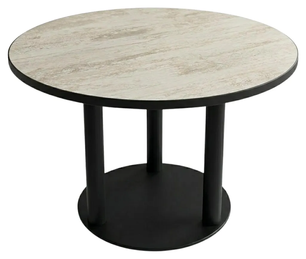 Table stable ANTIQUE 110 cm : finissez-en avec les tables de salle bancales