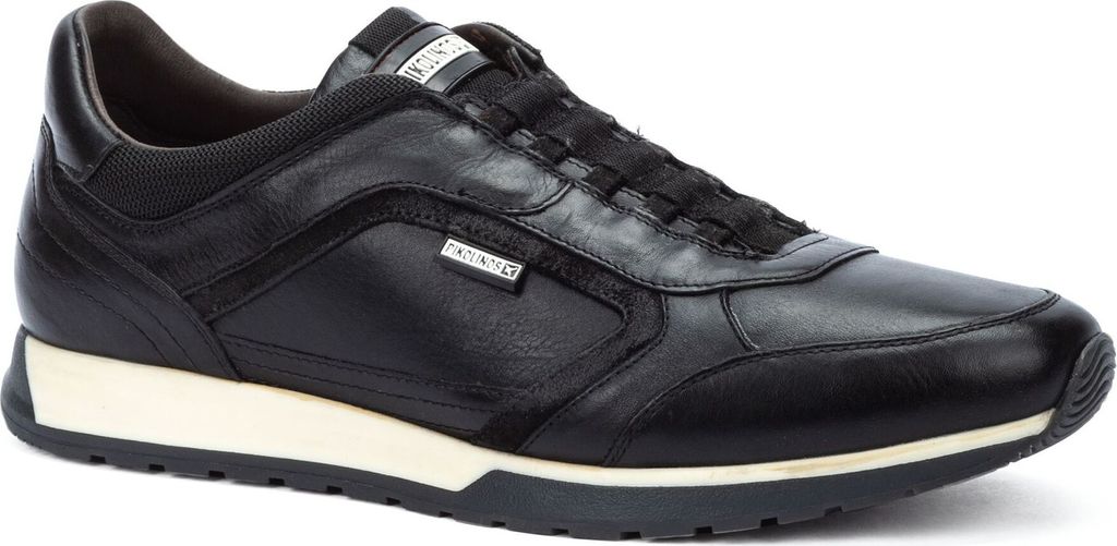 Pikolinos Herren Sneaker Slipper Leder Gummizug Cambil M5N-6247C1, Größe:41 EU, Farbe:Blau