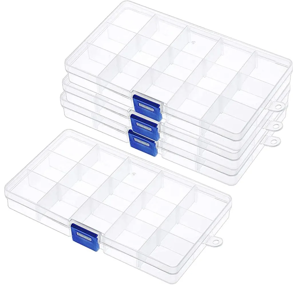 Fini le Désordre : Boîtes de Rangement Transparentes pour Petits Objets
