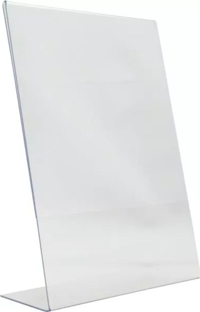 Securit Tischaufsteller Acrylic DIN A8 hoch schräg
