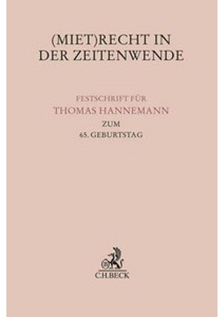 (Miet)Recht in der Zeitenwende
