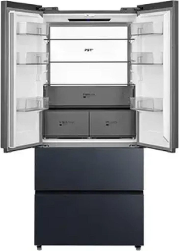 Midea MDRF705BIE70, Freistehend, French door, Grau, 2 Produktbild 