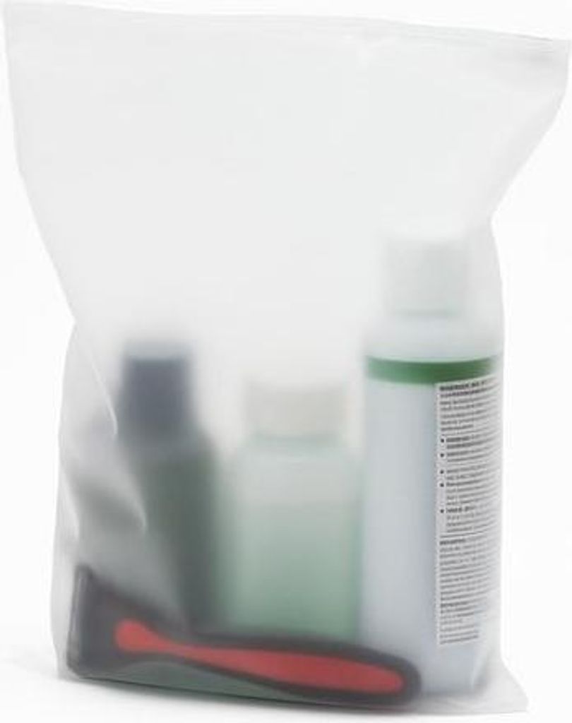 Beutel mit Reißverschluss, matt, 400 x 450 mm – 20 Stück, 70 μm