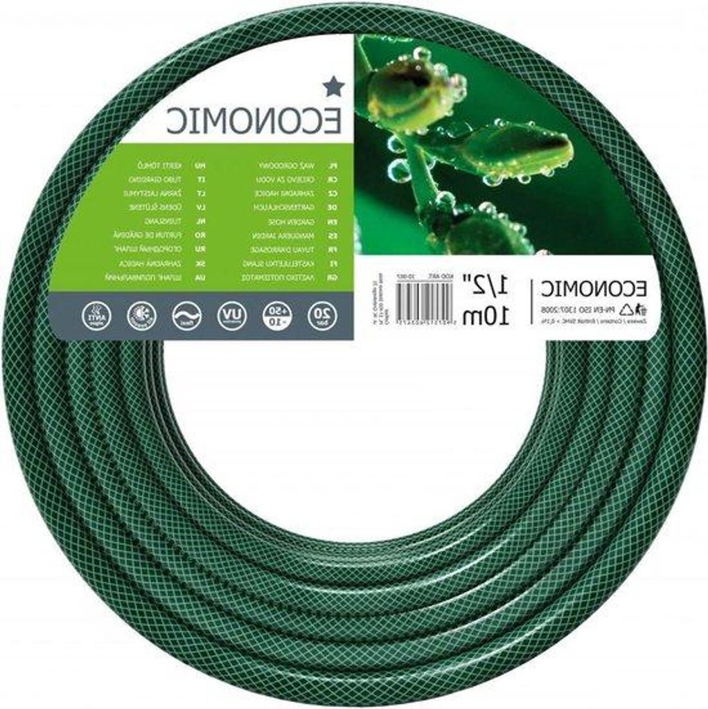 Tuyau d'arrosage vert - flexible et durable - 30 mètres Image du produit 