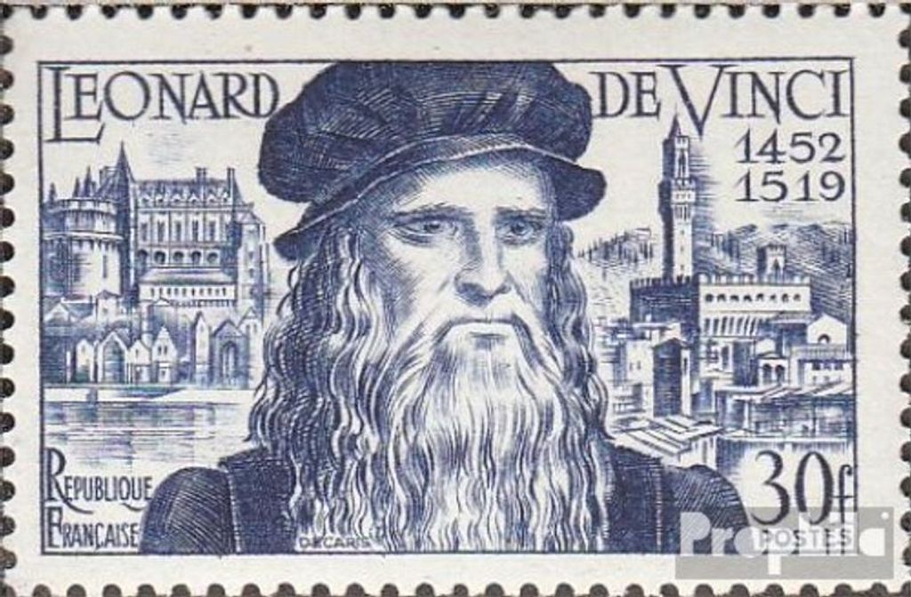 Briefmarken Frankreich 1952 Mi 947 (kompl.Ausg.) postfrisch Produktbild 