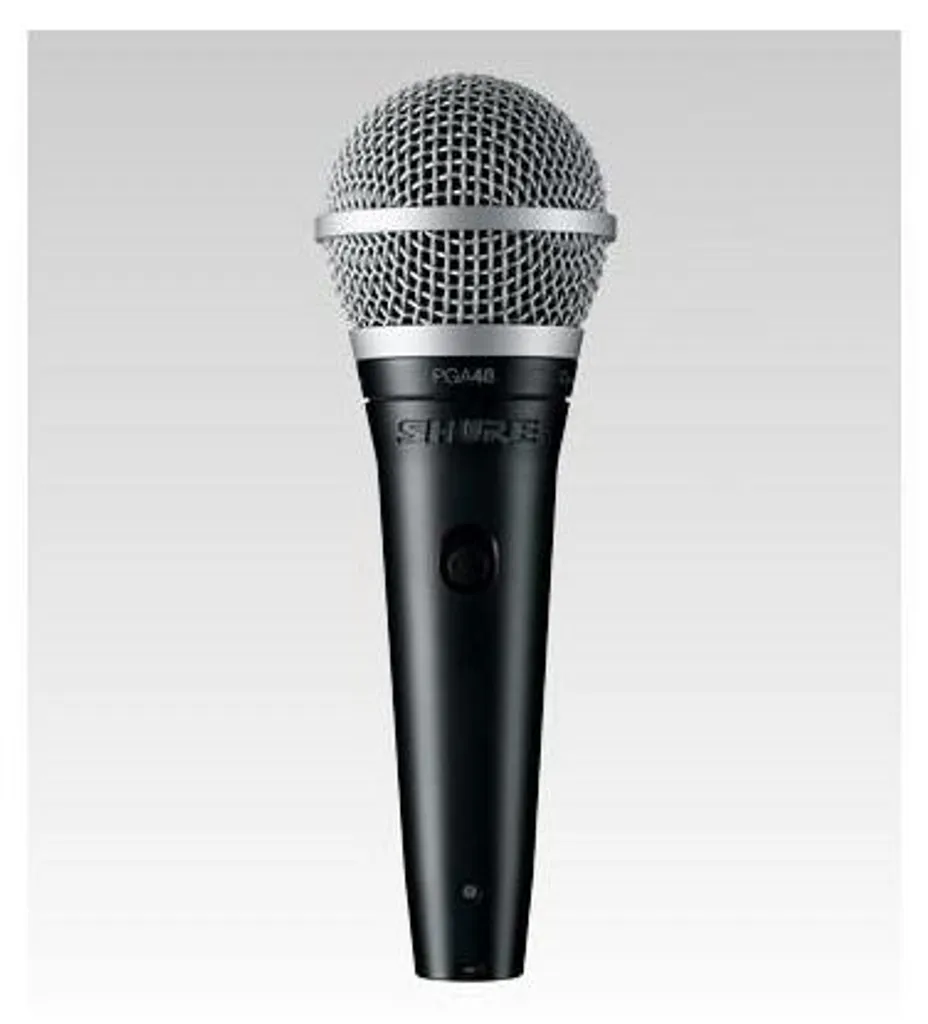 Shure PGA48 Micro cardioïde robuste avec interrupteur et câble XLR 4m