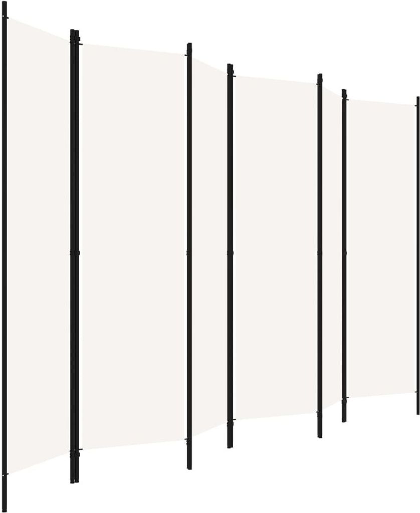 divisorio 6 pezzi bianco 300x180 cm Immagine del prodotto 