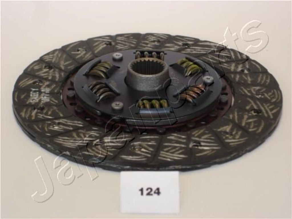 JAPANPARTS DF-124 Kupplungsscheibe 200mm für NISSAN ALMERA II Hatchback (N16) 24-Zähne