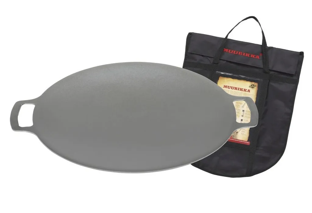 Muurikka 38cm Padella Acciaio con Coperchio | Cucina su Fuoco Vivo
