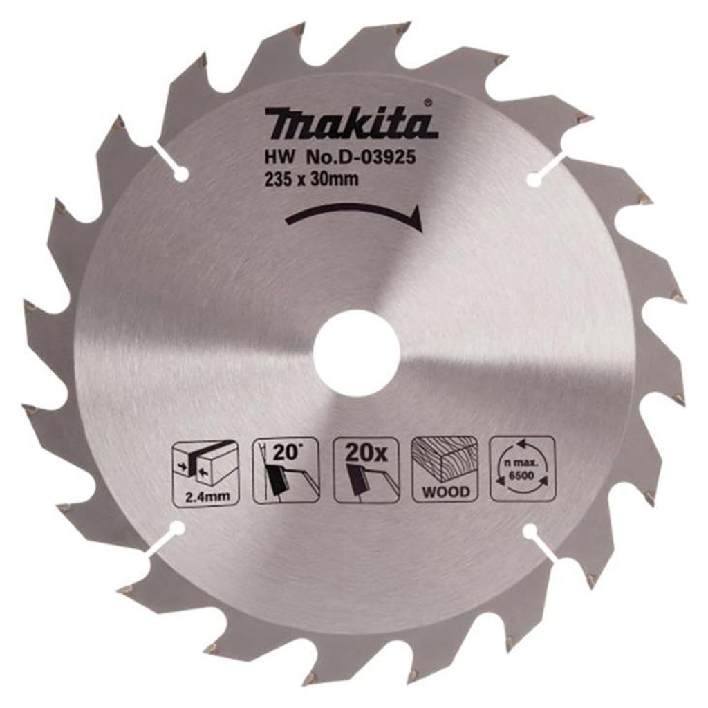 Lames carbure bois standard, pour scies circulaires MAKITA Image du produit 