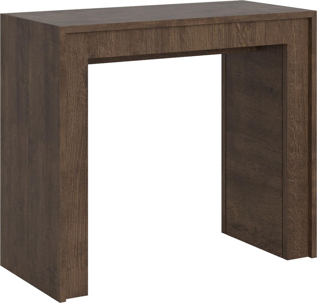 ITAMOBY - Ausziehbarer Konsolentisch 90x42/198 cm Mia Small Nussbaum