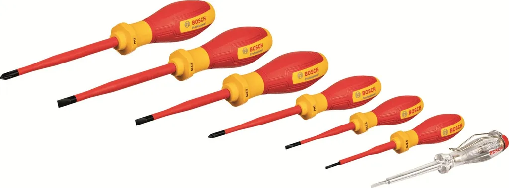 Bosch Professional VDE 1600A02NF7: Set Giraviti Elettricista 7 pz