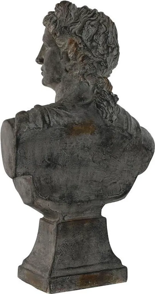 Figurine Buste Gris pour Décoration d'Intérieur Chic - Home Esprit