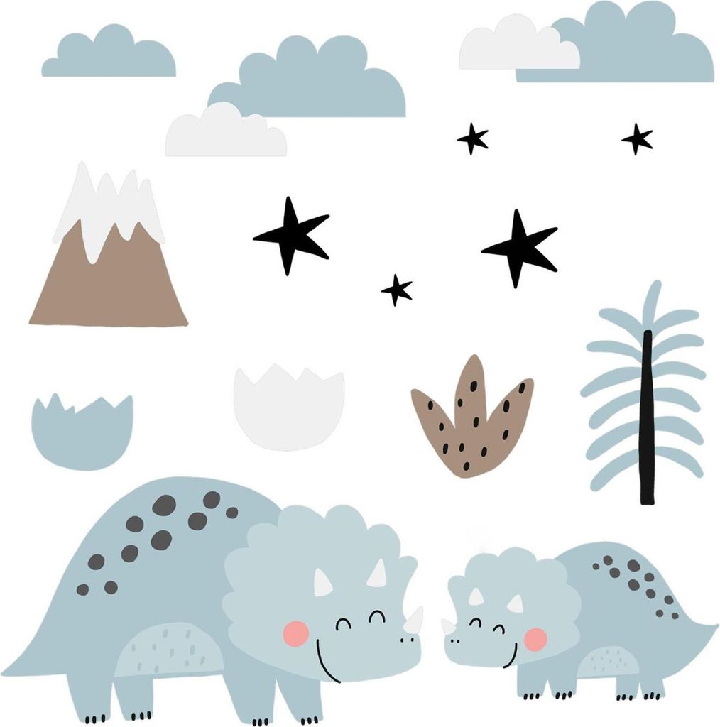Wandaufkleber Kinderzimmer – Wandsticker für Baby & Kinder – Selbstklebende Wanddekoration – Abnehmbar ohne Rückstände – Deko für Mädc...