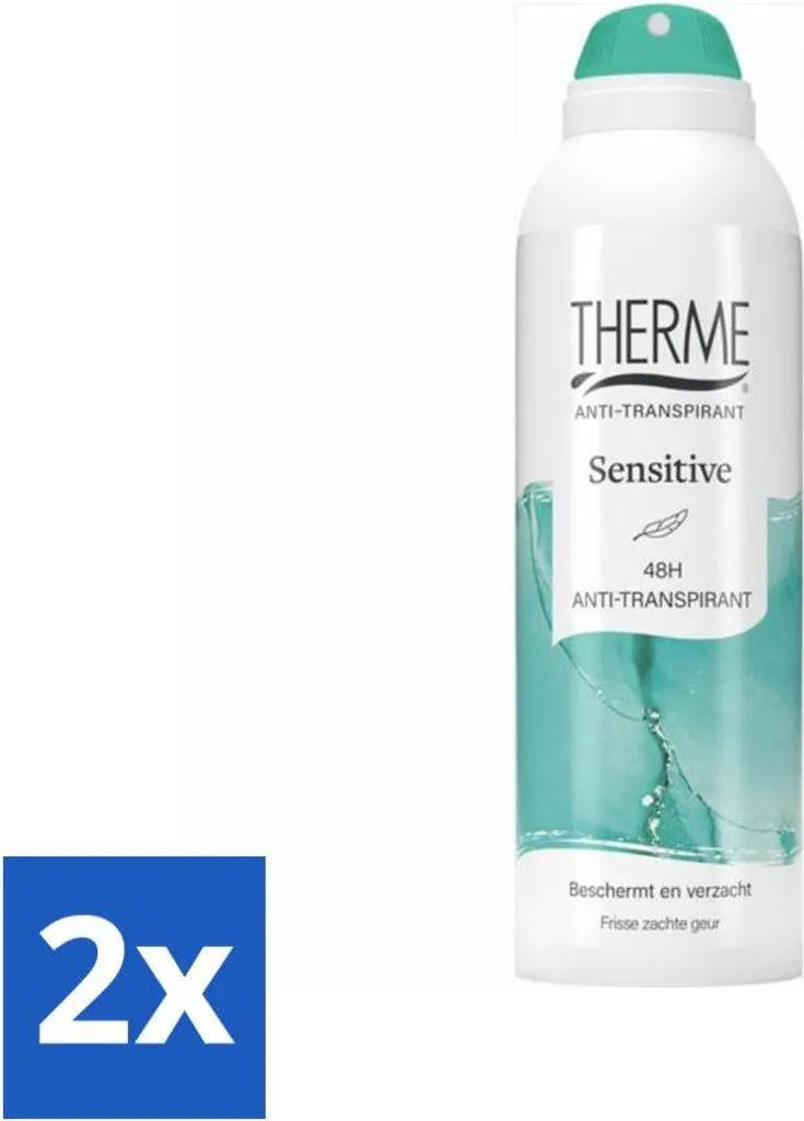Recensione Therme Sensitive Spray Antitraspirante - Pack 2x125ml - 1