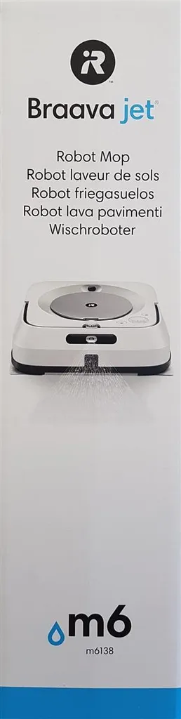 iRobot Braava jet m6 avec Pulvérisation de Précision et Navigation vSLAM