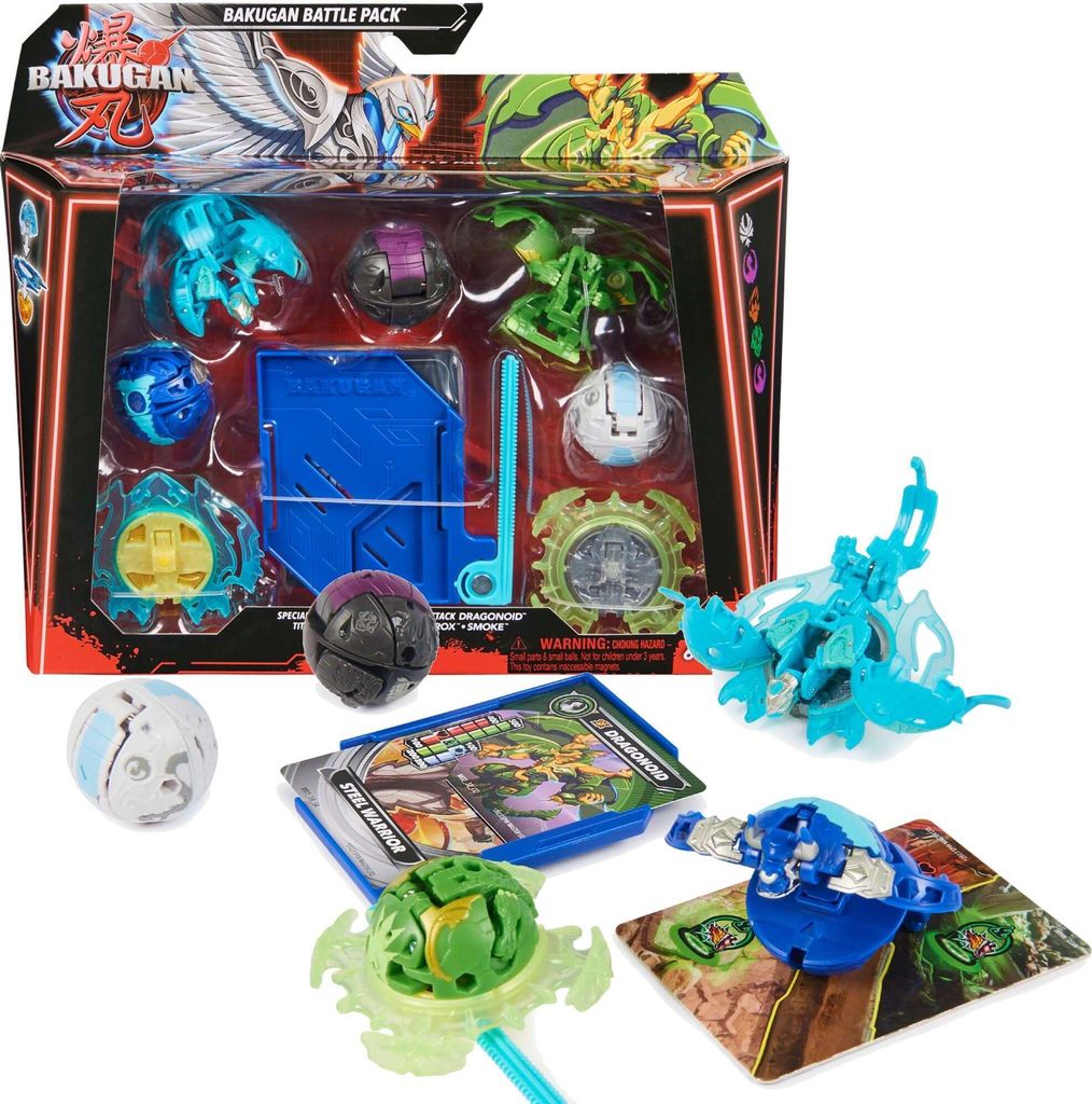 Bakugan Battle Pack Strategie Spiel + Ventri Special Attack Figuren Set