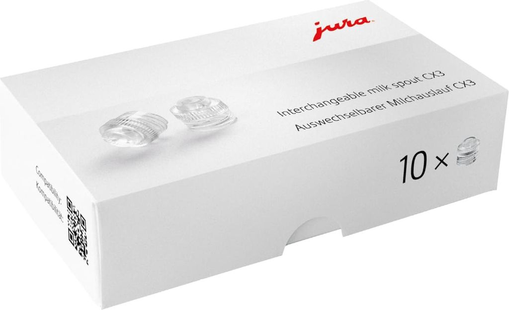 JURA Auswechselbarer Milchauslauf CX3 (10er-Set) Produktbild 