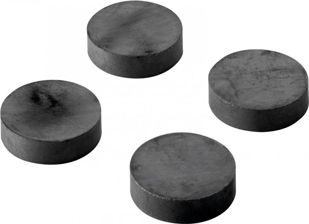 Lot de 4 aimants magnétiques HETTICH, L.30 x Diam.30 mm Image du produit 