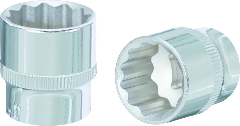 KS TOOLS 918.1355 Bussola 1/2" CHROMEplus 31mm | Utensile Professionale