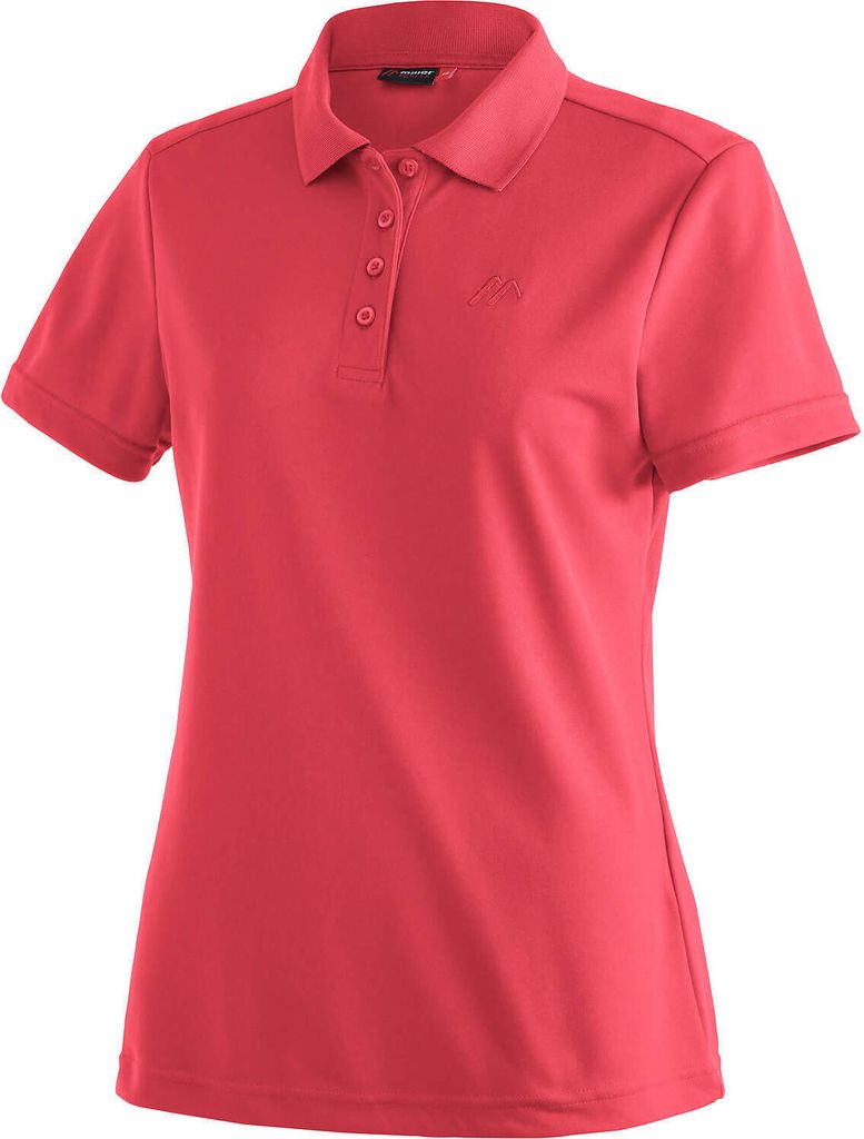 MAIER SPORTS Ulrike Da-Polo 1/2 Arm watermelon red 36