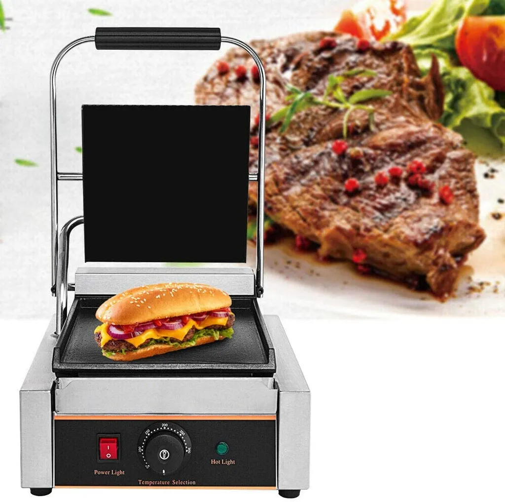 Gril Indoor Double Surface 1800W, Cuisson Saine sans Matière Grasse Ajoutée