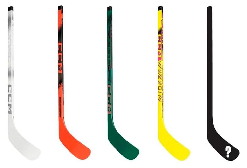 Ccm Accstkho25 Mni Toy Linkshand-hockeyschläger Mehrfarbig  Produktbild 