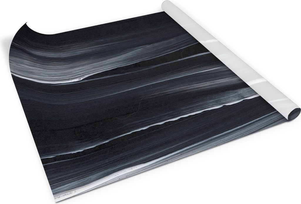 Pinselstriche– Möbelfolie selbstklebend – PVC Klebefolie für Möbel – Küche – Schränke – Möbelrenovierungsfolie – Möbeldekorfolie...