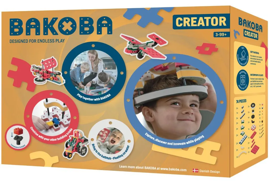 Bakoba Kit STEM Creator : Jeu de Construction Évolutif pour Enfants