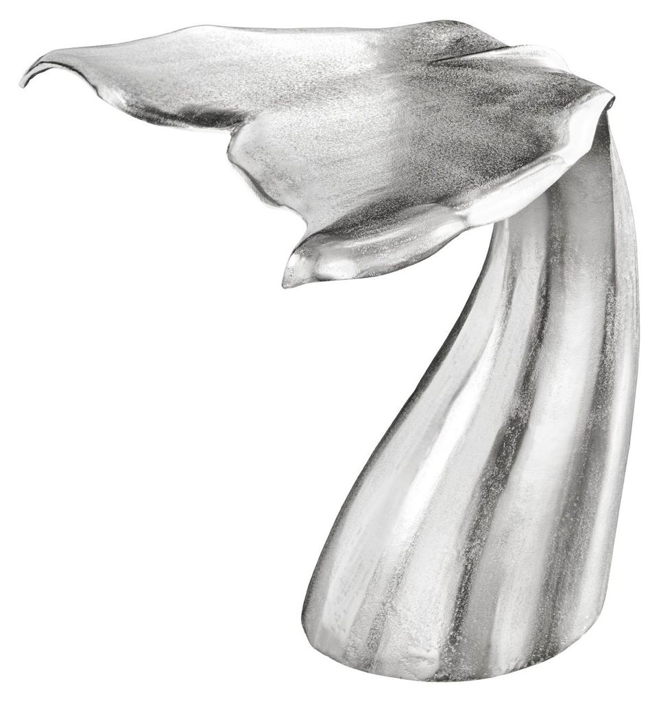 Table d'appoint 60 cm argentée, design moderne pour le Image du produit 