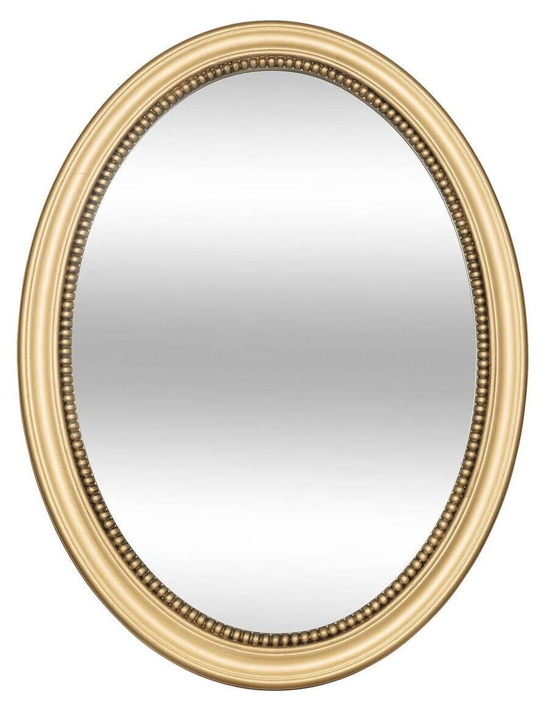 Atmosphera Spiegel/Wandspiegel - oval - 53 x 40 cm - Mdf Produktbild 