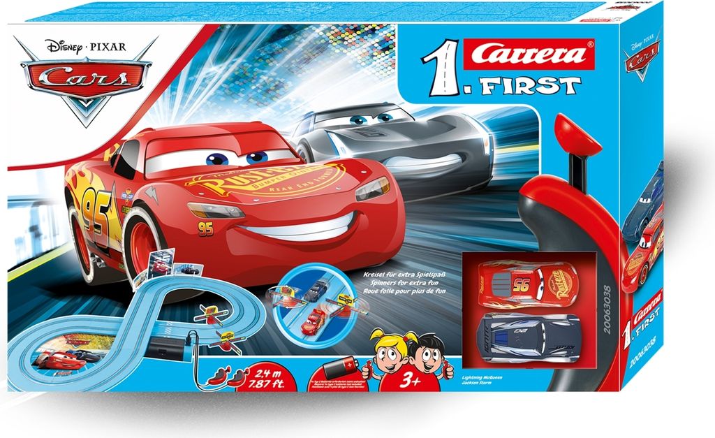 CARRERA 1Prima pista Disney Pixar Cars 2.4 20063038 Immagine del prodotto 
