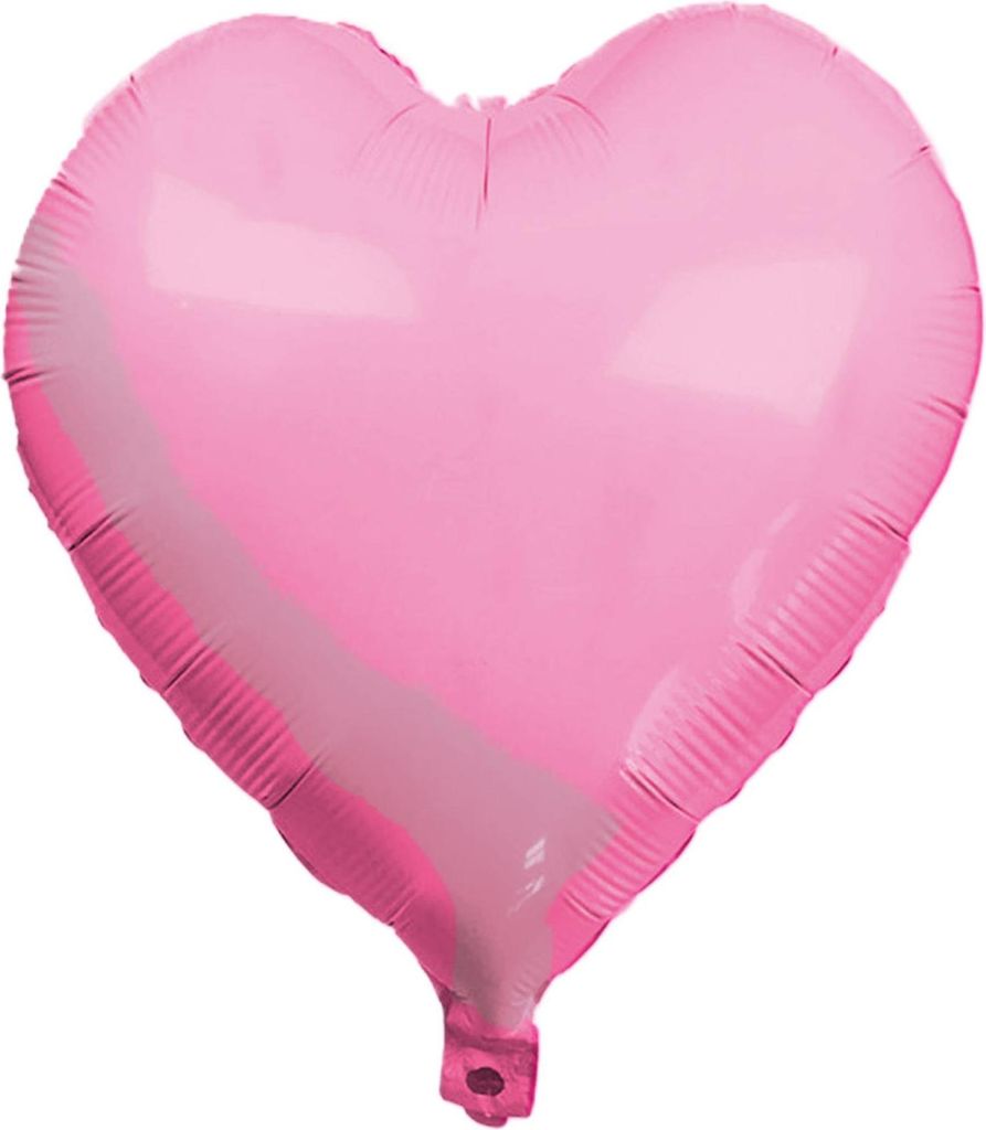 Palloncino in foil cuore, rosa opaco, ca. 45 cm Immagine del prodotto 