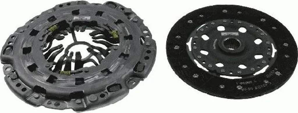Kit d'embrayage complet compatible Mercedes Classe B et Classe A SACHS