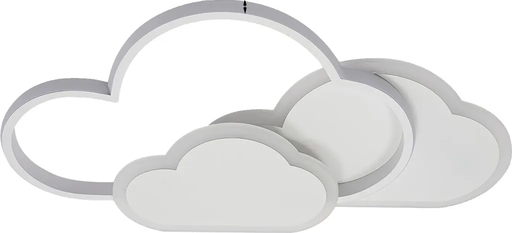 Plafoniera LED 42W Nuvola Bianca Interno - Facilità di Installazione