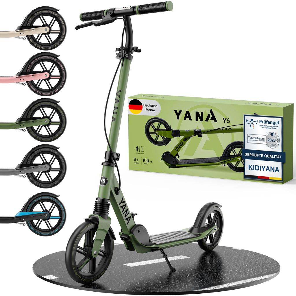 Kidiyana Cityroller, adatto a bambini dai 8 anni e adulti Immagine del prodotto 