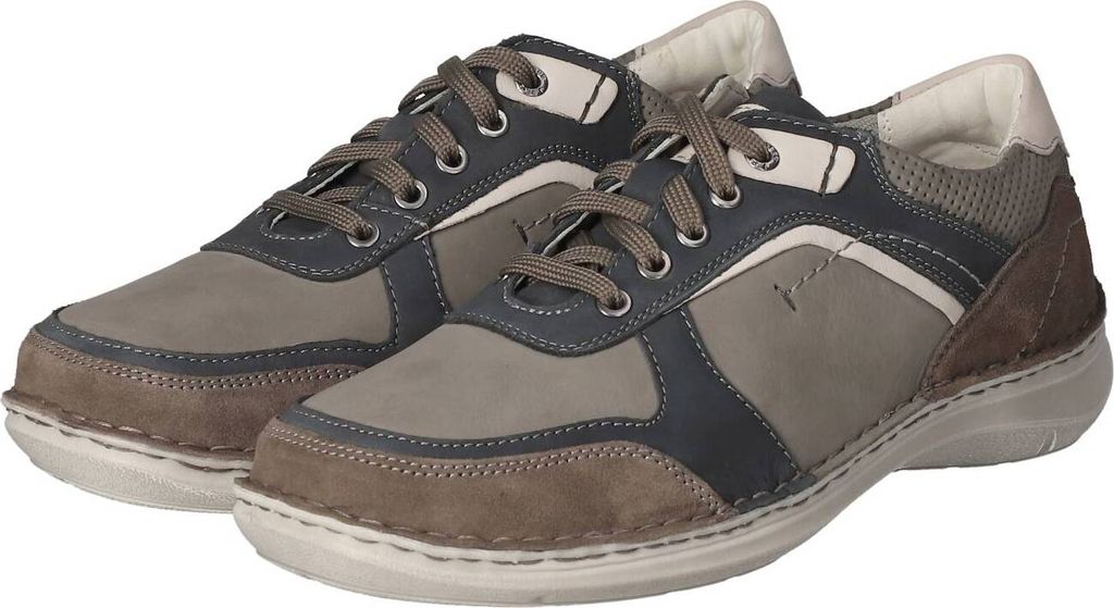 Josef Seibel Herren Schnürschuhe NEW ANVERS Grau RaulederGröße:42