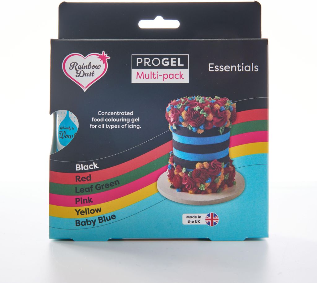 Rainbow Dust ProGel Multipack Essential 6 Faben Produktbild 