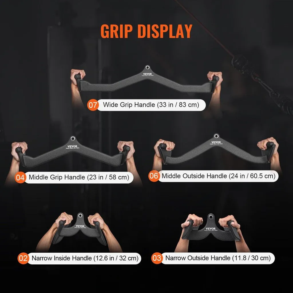 Barre de tirage ergonomique pour protéger les poignets au rowing - 5