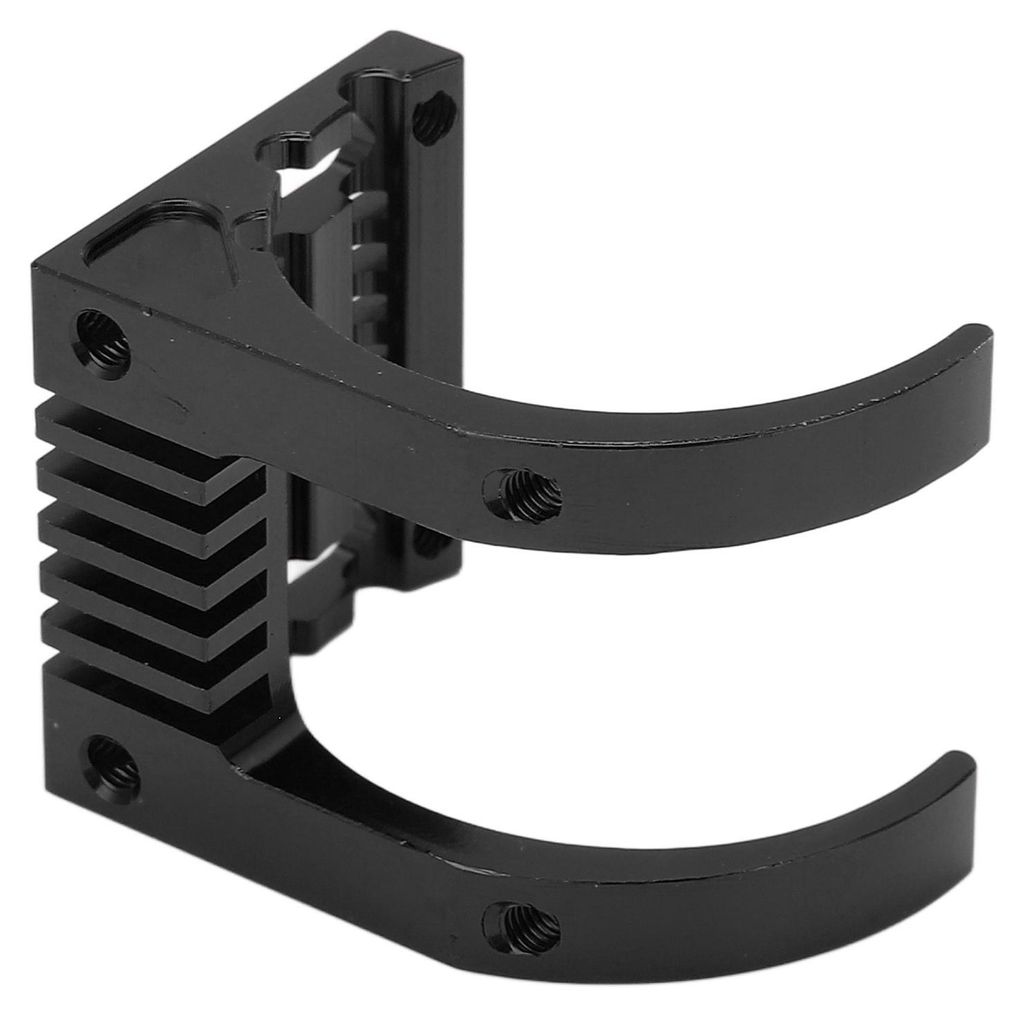 Motorkühlkörper Aluminiumlegierung Hohlboden RC für 550 3650 3660 3670 3674 Schwarz