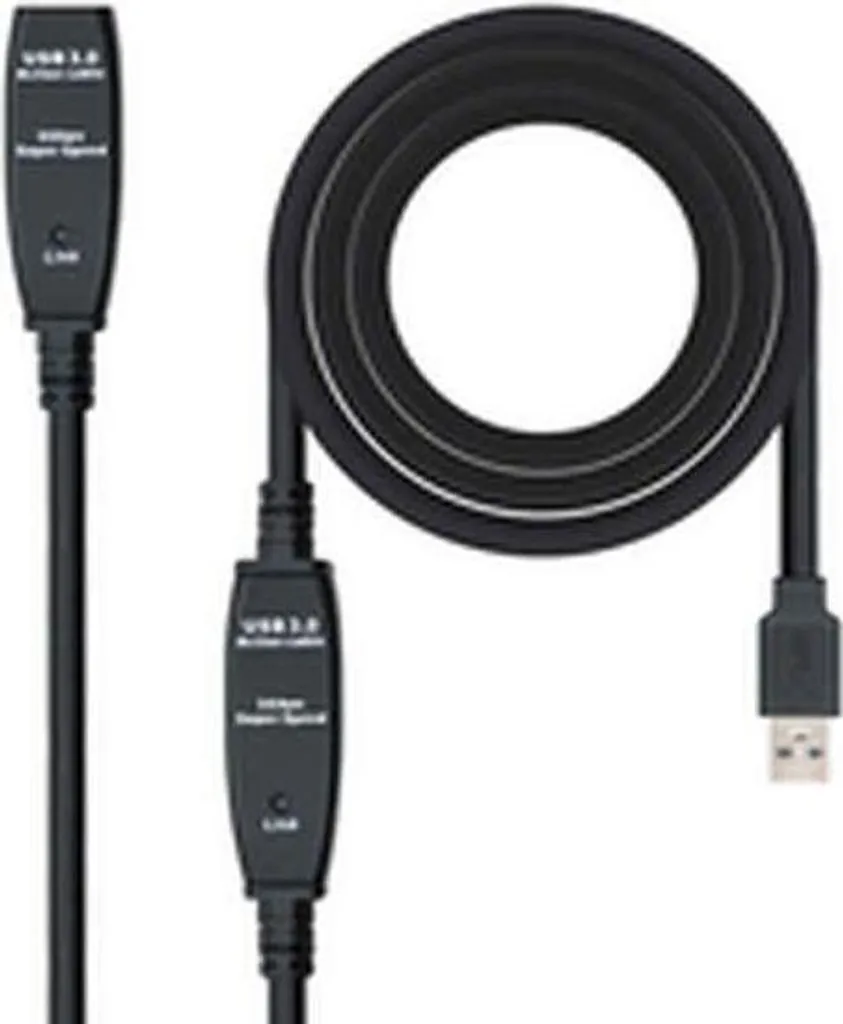 Câble Extension USB 15m NANOCABLE 10.01.0313 SuperSpeed 5Gbps Robuste