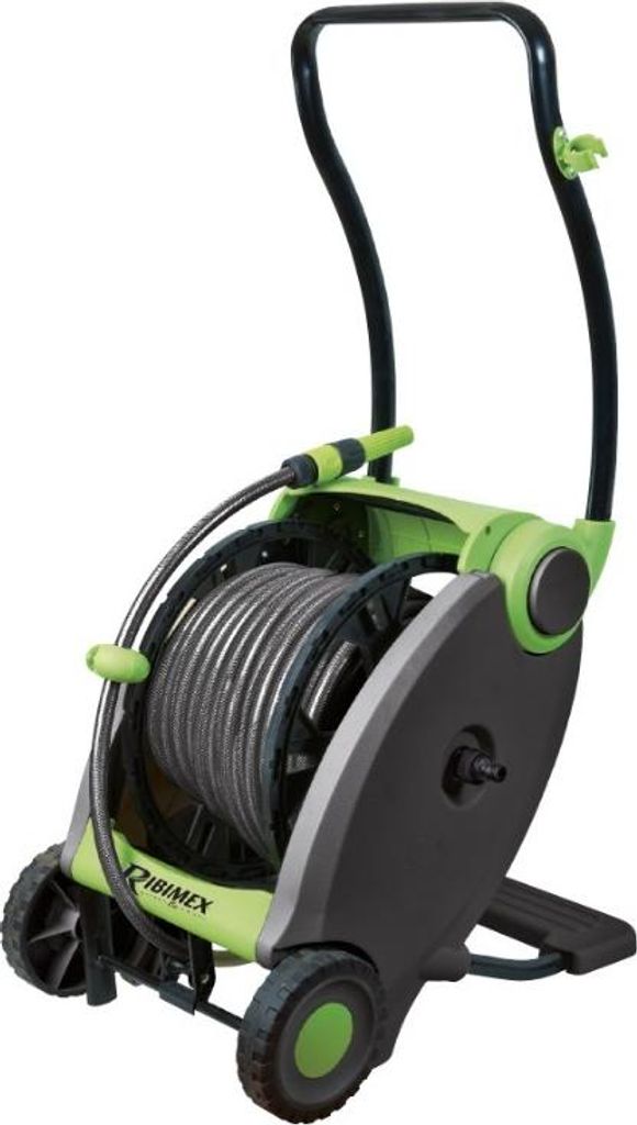 50 m automatikaufroller mit pedal Ribimex PRDP51