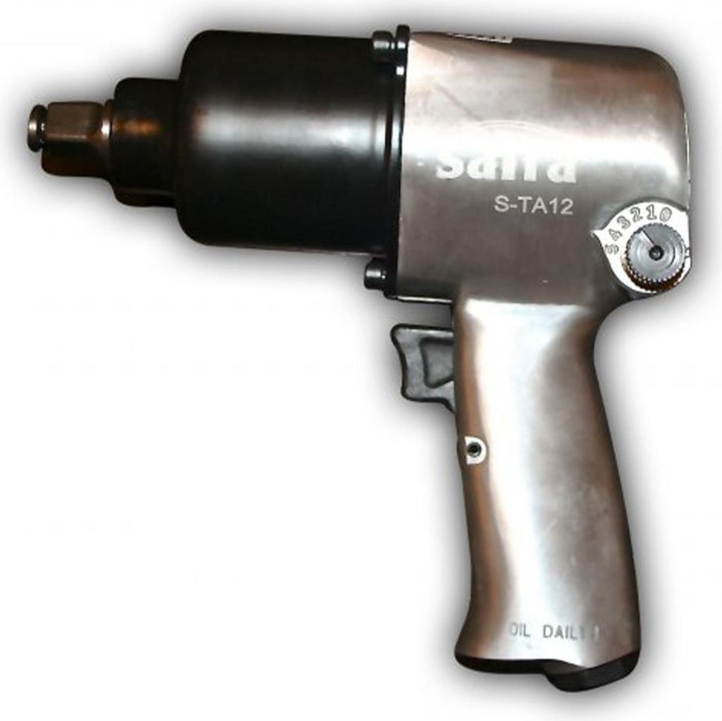 SATRA | Druckluft-Schlagschrauber, 1/2" 660 NM, vibrationsarmer Druckluftschrauber zum Anziehen und Lösen, Elektroschlagschrauber, Schlagschrauber...