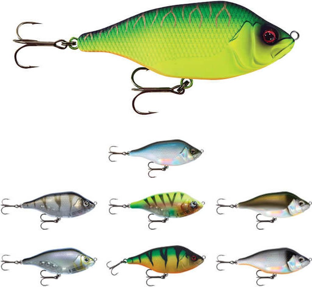 Fox Rage Hitcher Jerk and Twitch Wobbler Lipless 8cm 20g UV Sun Tiger