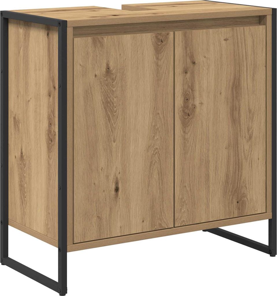 vidaXL Koupelnová skříňka s dvířky Handicraft dub 60 x 30 x Obrázek produktu 