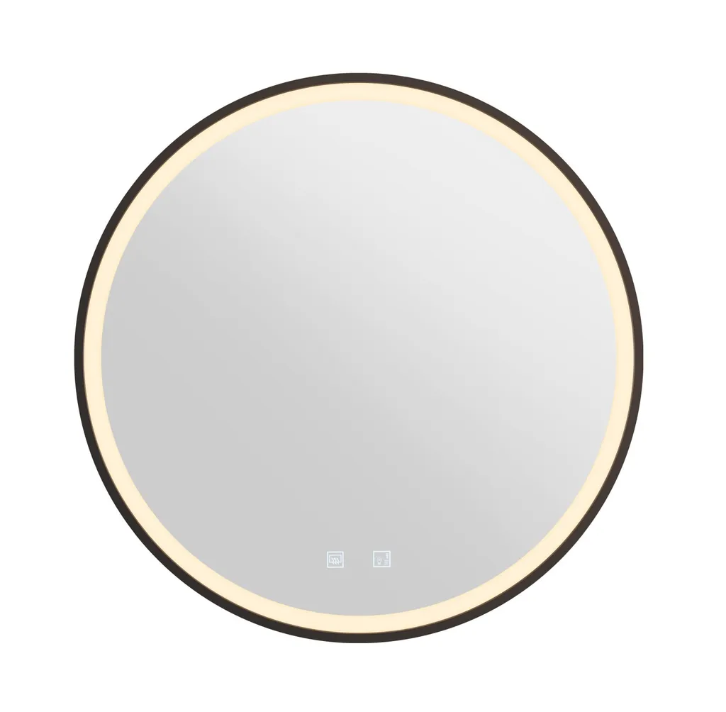 Miroir TRUKKO 60 : solution déco pour agrandir une pièce en chrome