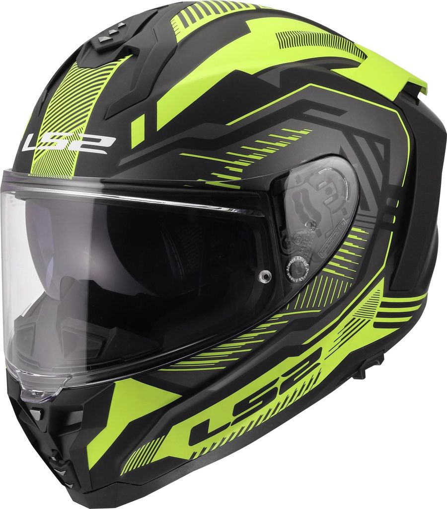 LS2 FF817 CHALLENGER II DRAVIX Integralhelm L in gelb