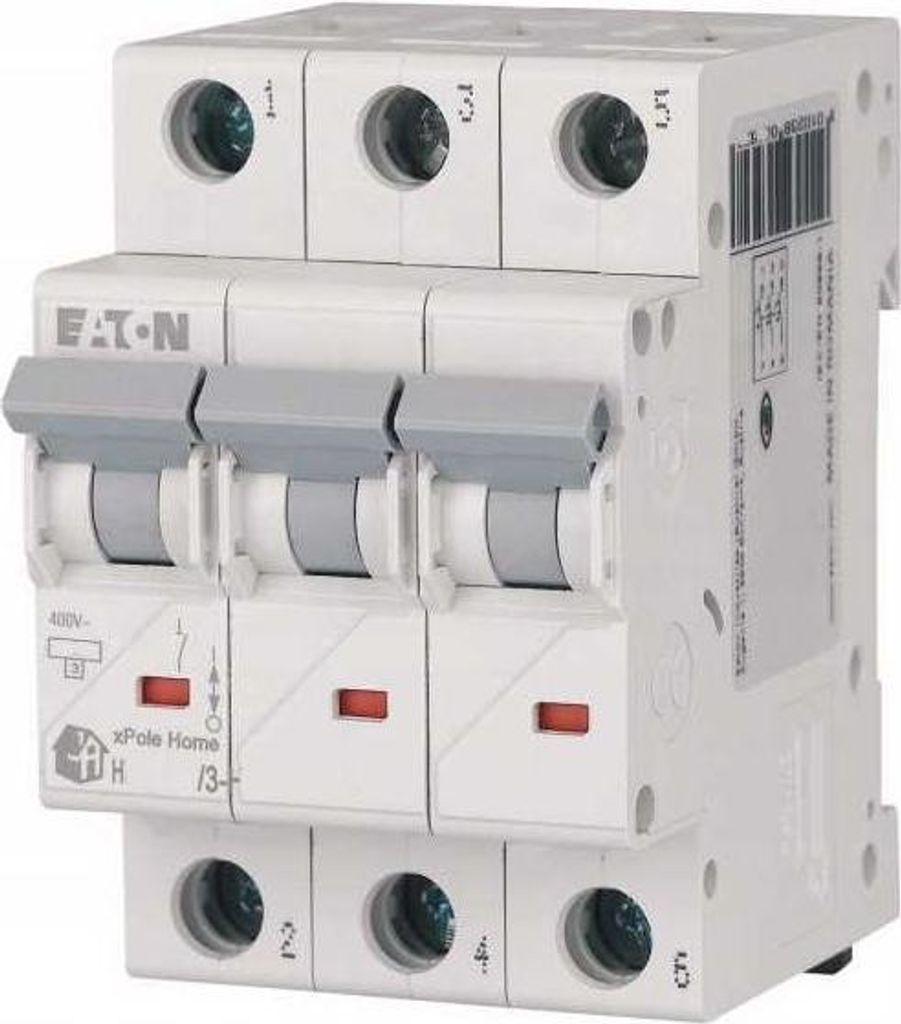 EATON Wyłącznik nadprądowy 6kA 3p C25 25A Zdjęcie produktu 