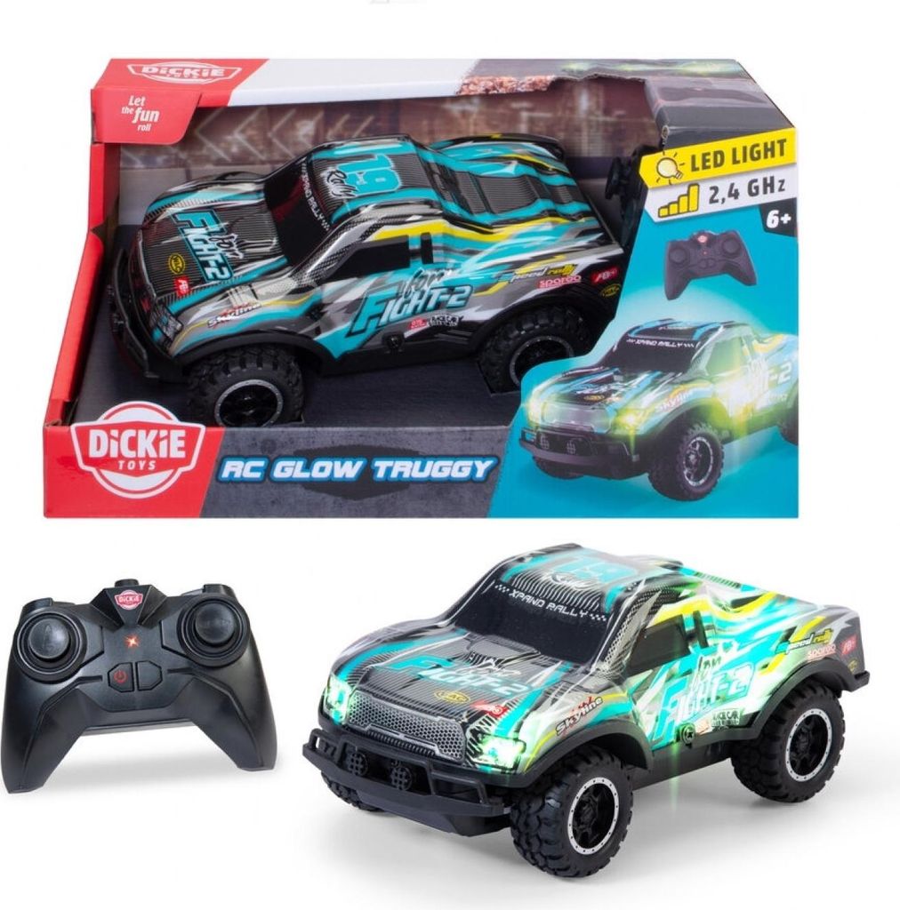 Dickie ferngesteuertes Fahrzeug Auto Go Crazy RC Glow Truggy 201103016